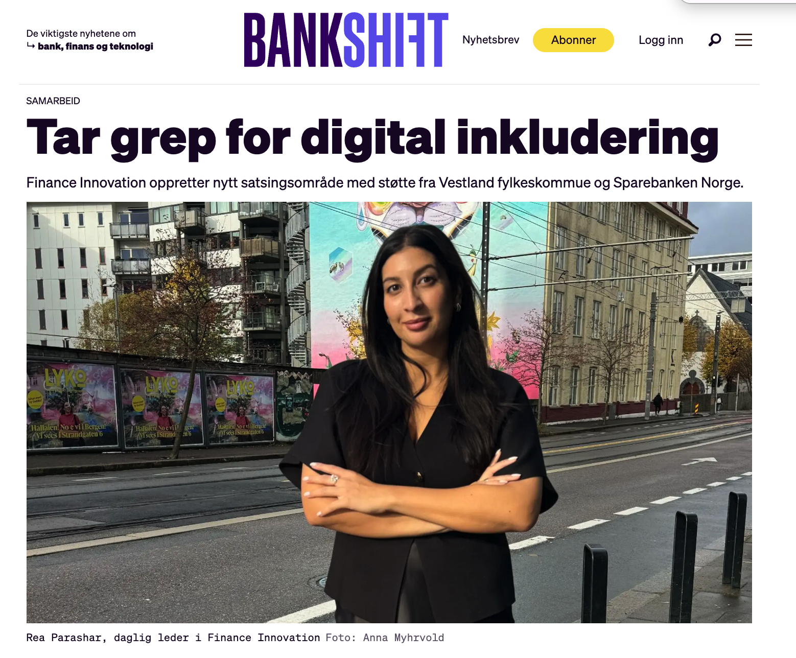 Bankshift: Tar grep for digital inkludering