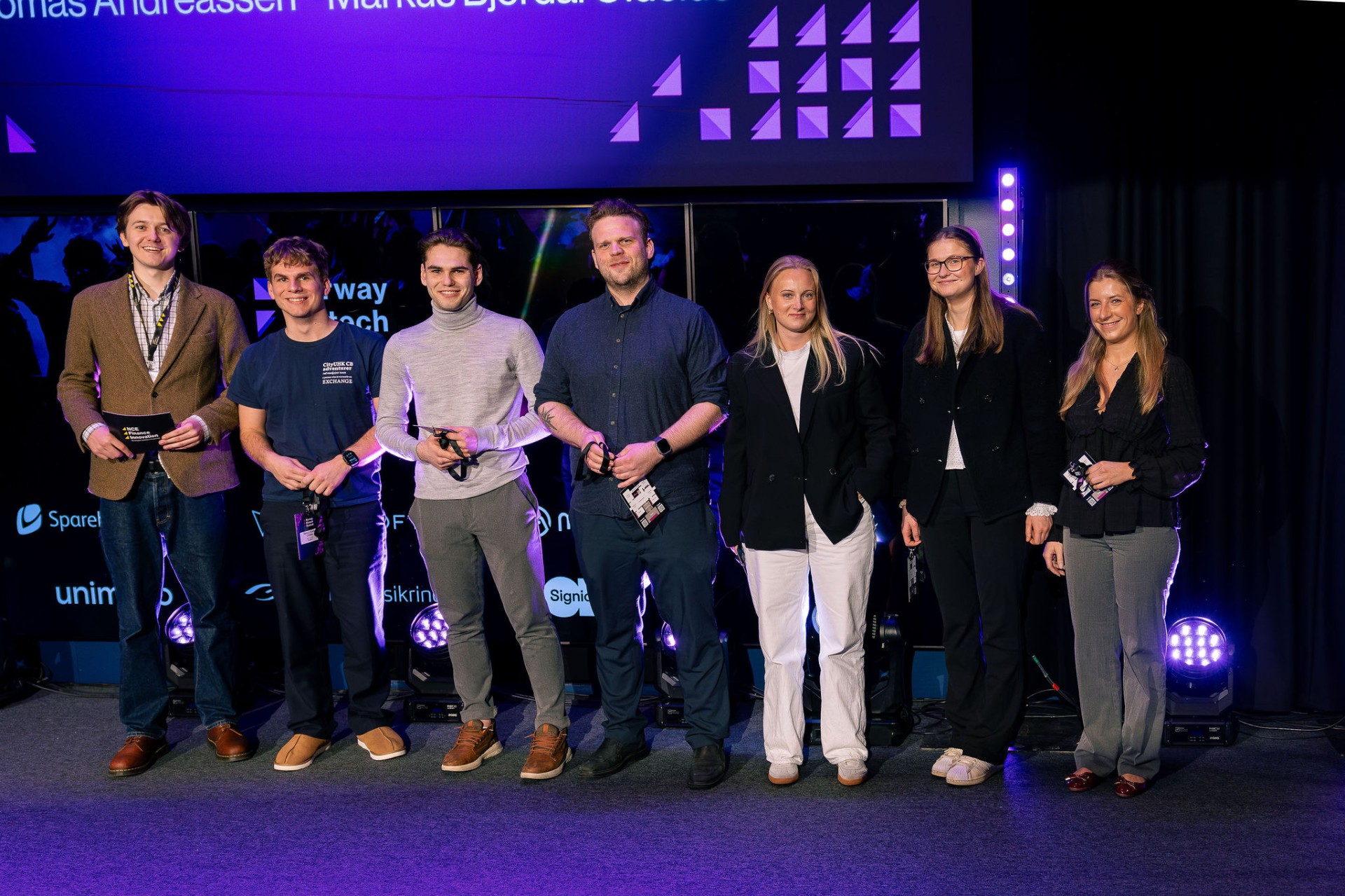 Studenter på scenen under NFF YOUNG 2025